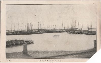 , Souris Harbor, P.E.I. (0569), PEI Postcards