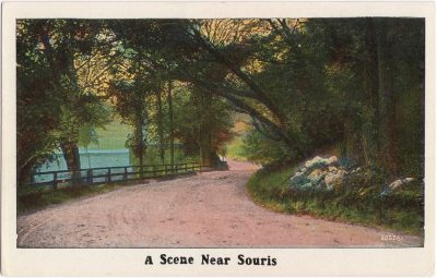 , A Scene Near Souris (0615), PEI Postcards