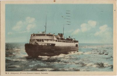 , M.V. Abegweit, Prince Edward Island, Canada. (0640), PEI Postcards