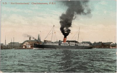 , S.S. “Northumberland,” Charlottetown, P.E.I. (0628), PEI Postcards