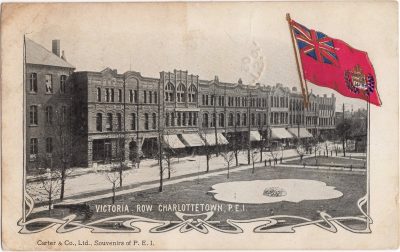 , Victoria Row Charlottetown, P.E.I. (0138), PEI Postcards