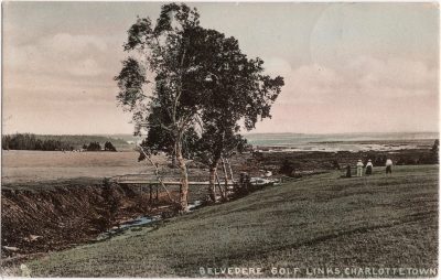 , Belvedere Golf Links, Charlottetown (0179), PEI Postcards