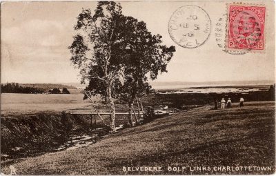 , Belvedere Golf Links, Charlottetown (0181), PEI Postcards