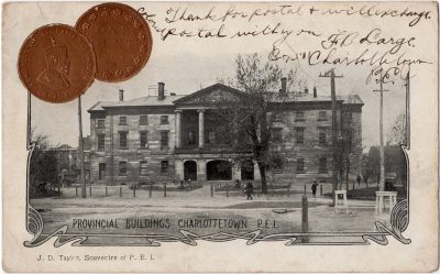 , Provincial Buildings Charlottetown P.E.I. (0160), PEI Postcards
