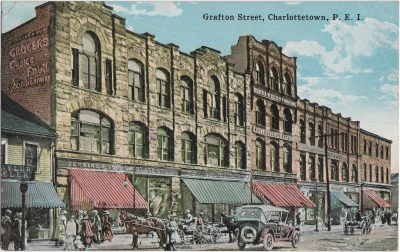 , Grafton Street, Charlottetown, P.E.I. (0208), PEI Postcards