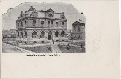, Post Office, Charlottetown, P.E.I. (0205), PEI Postcards