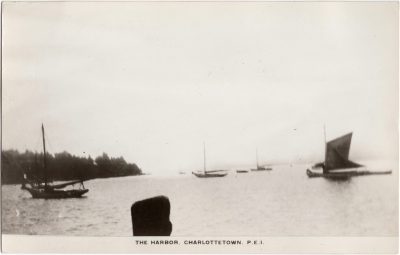 , The Harbor, Charlottetown, P.E.I. (0186), PEI Postcards