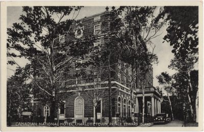 , Canadian National Hotel, Charlottetown, Prince Edward Island (0221), PEI Postcards