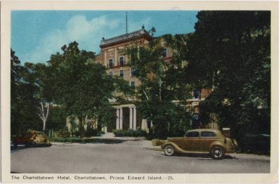 , The Charlottetown Hotel, Charlottetown, Prince Edward Island (0231), PEI Postcards