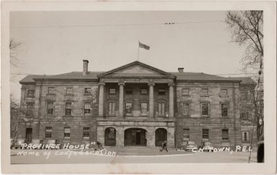 , Province House Home of Confederation. Ch’town, P.E.I. (0262), PEI Postcards