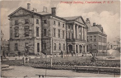 , Provincial Building, Charlottetown, P.E.I. (0279), PEI Postcards