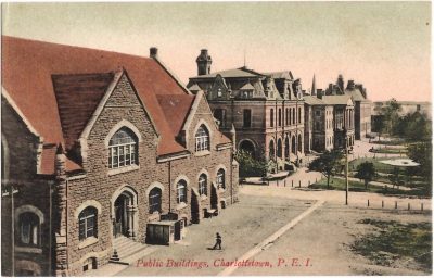 , Public Buildings, Charlottetown, P.E.I. (0320), PEI Postcards