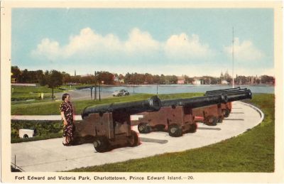 , Fort Edward and Victoria Park, Charlottetown, Prince Edward Island. (0373), PEI Postcards