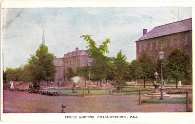, Public Gardens, Charlottetown, P.E.I. (0354), PEI Postcards
