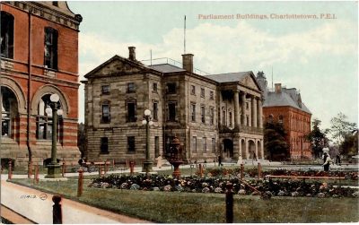 , Parliament Buildings, Charlottetown, P.E.I. (0351), PEI Postcards