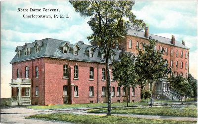 , Notre Dame Convent, Charlottetown, P.E.I. (0398), PEI Postcards