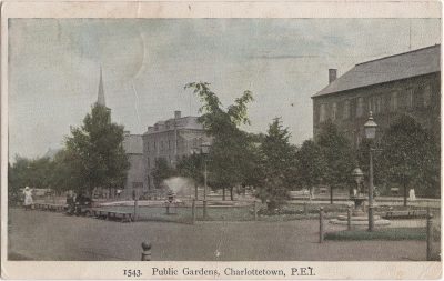 , Public Gardens, Charlottetown, P.E.I. (0457), PEI Postcards