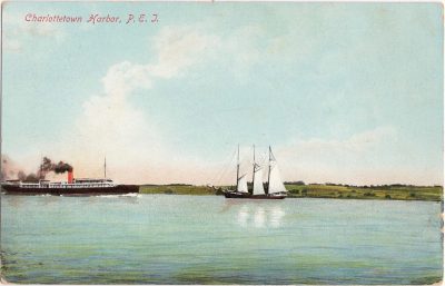 , Charlottetown Harbor, P.E.I. (0420), PEI Postcards