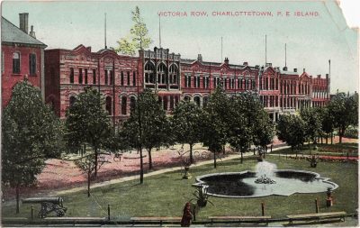 , Victoria Row, Charlottetown, P.E. Island (0447), PEI Postcards