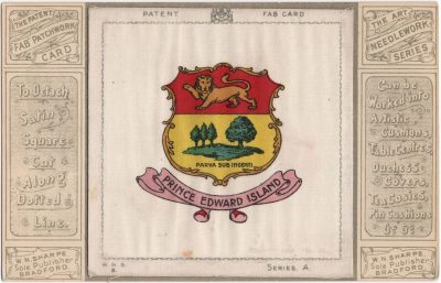 , The Patent Fab Patchwork Card. (0487), PEI Postcards