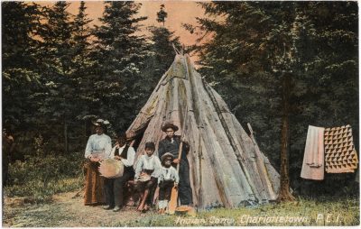 , Indian Camp, Charlottetown, P.E.I. (0507), PEI Postcards