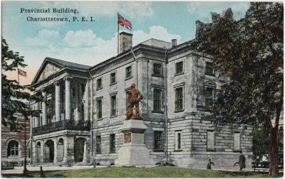 , Provincial Building, Charlottetown, P.E.I. (0513), PEI Postcards
