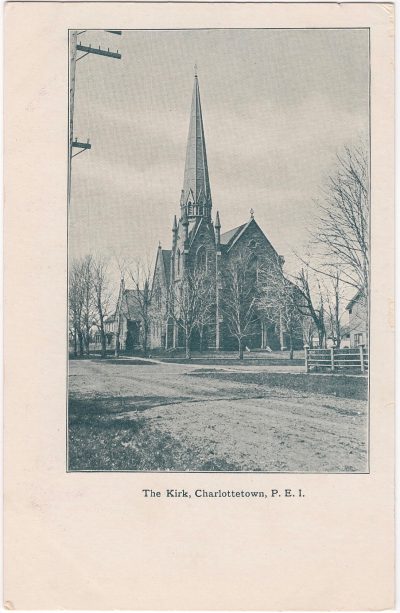 , The Kirk, Charlottetown, P.E.I. (0519), PEI Postcards