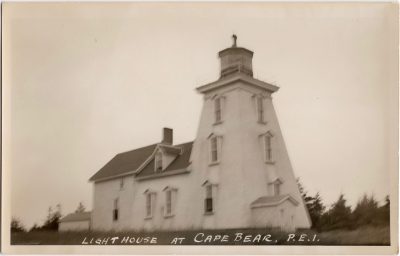, Lighthouse at Cape Bear, P.E.I. (0662), PEI Postcards