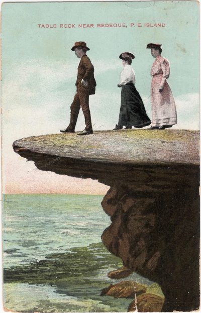 , Table Rock near Bedeque, P.E. Island (0685), PEI Postcards