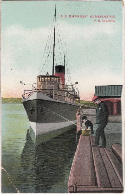 , “S. S. Empress” Summerside, P.E. Island. (0703), PEI Postcards