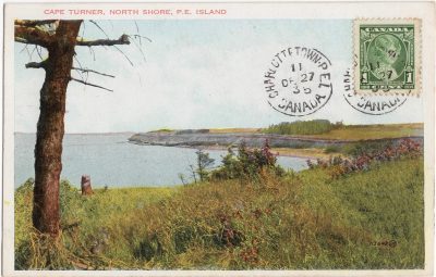 , Cape Turner, North Shore, P.E. Island. (0778), PEI Postcards