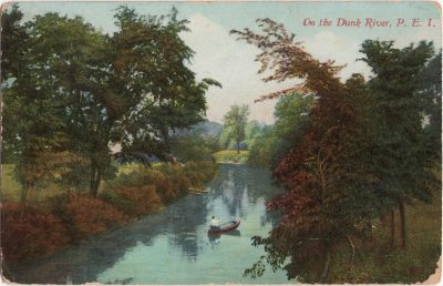 , On the Dunk River, P.E.I. (0851), PEI Postcards