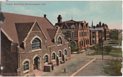 , Public Buildings, Charlottetown, P.E.I. (0891), PEI Postcards