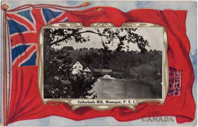 , Sutherland Mill, Montague, P.E.I. (0936), PEI Postcards