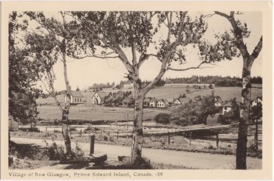 , Village of New Glasgow, Prince Edward Island, Canada. (0912), PEI Postcards