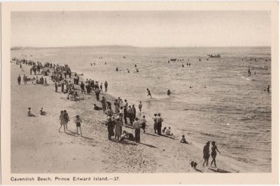 , Cavendish Beach, Prince Edward Island (1017), PEI Postcards