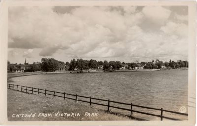 , Ch’town from Victoria Park (1127), PEI Postcards