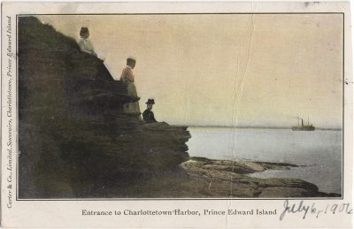 , Entrance to Charlottetown Harbor, Prince Edward Island (1092), PEI Postcards