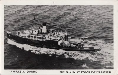 , Charles A. Dunning Aerial View by Paul’s Flying Service (1088), PEI Postcards
