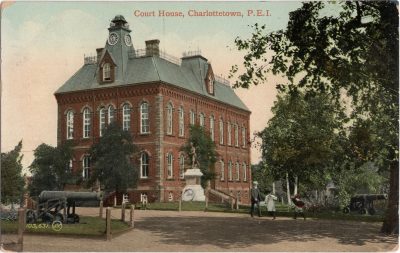 , Court House, Charlottetown, P.E.I. (1155), PEI Postcards