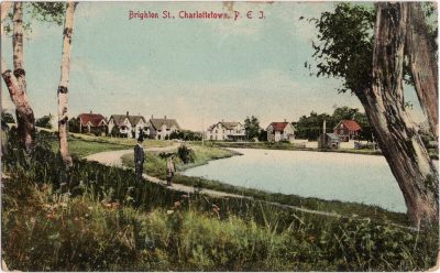 , Brighton St., Charlottetown, P.E.I. (1139), PEI Postcards