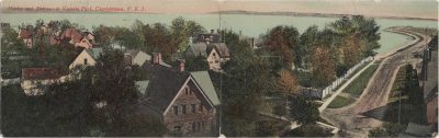 , Harbor and Entrance to Victoria Park, Charlottetown, P.E.I. (1138), PEI Postcards