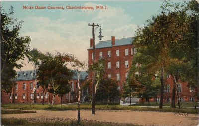, Notre Dame Convent, Charlottetown, P.E.I. (1135), PEI Postcards