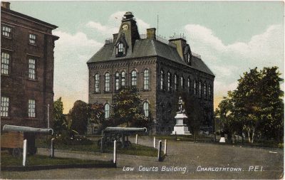 , Law Courts Building, Charlothtown, P.E.I. (1129), PEI Postcards