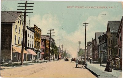, Kent Street, Charlottetown, P.E.I. (1193), PEI Postcards