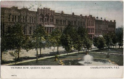 , Victoria Row, Queen’s Square, Charlottetown, P.E.I. (1258), PEI Postcards