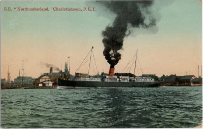 , S.S. “Northumberland,” Charlottetown, P.E.I. (1269), PEI Postcards