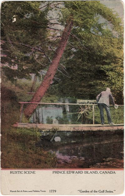 , Rustic Scene Prince Edward Island, Canada (1219), PEI Postcards