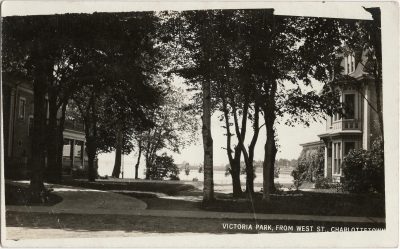 , Victoria Park, from West St., Charlottetown (1297), PEI Postcards