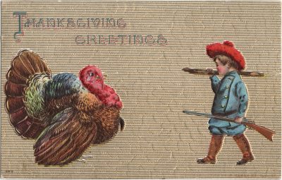 , Thanksgiving Greetings (1411), PEI Postcards